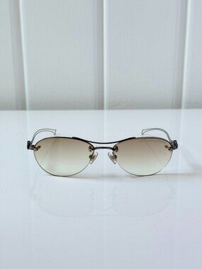 Chrome Hearts Dragpipe IV Round Sunglasses